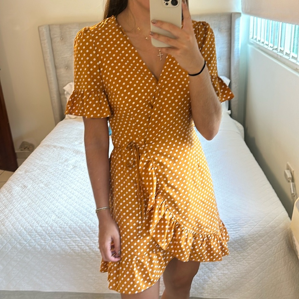 polka dots dress